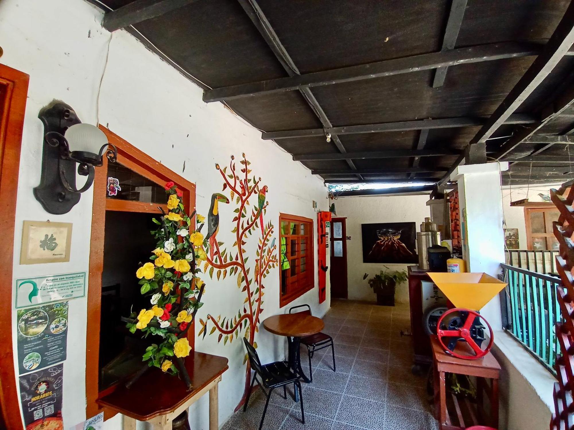 Hostal Las Mariposas Minca Exteriör bild