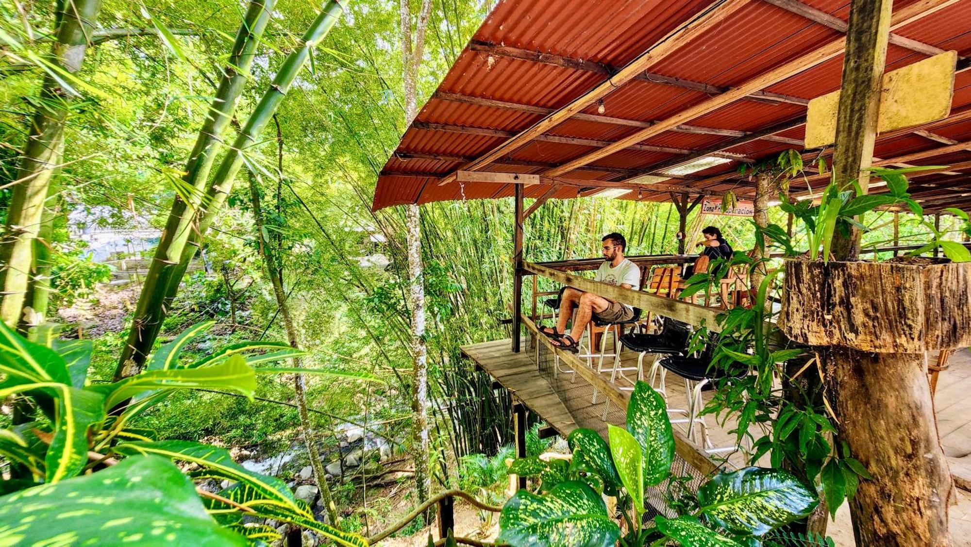 Hostal Las Mariposas Minca Exteriör bild